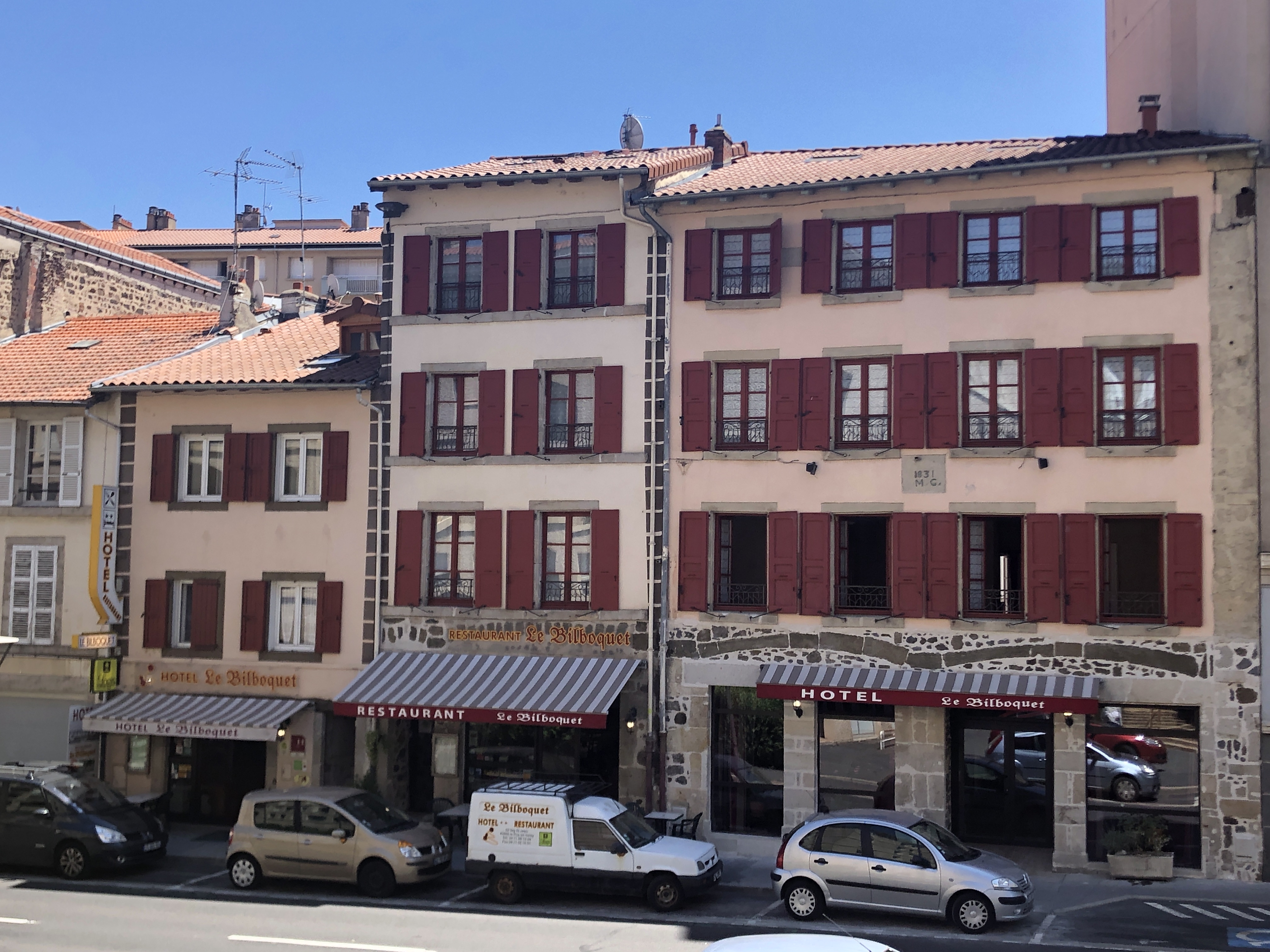 Hotel Restaurante Le Bilboquet,Chaine des Logis(Logis de France),Restauration (Le Puy-en-Velay,Haute-Loire,43)